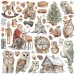 Набор бумаги односторонней для скрапбукинга Stamperia SBBSXB16 "THE OWL'S HOUSE" Набор бумаги односторонней для скрапбукинга Stamperia SBBSXB16 "THE OWL'S HOUSE"